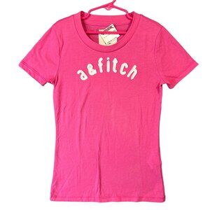 Abercrombie Kids A & Fitch Pink Short-Sleeve Tee Girls Size M T-Shirt NWT